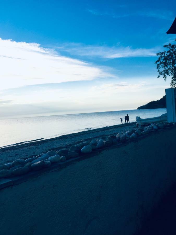 Seafront Maisonette in Fourka Exterior foto